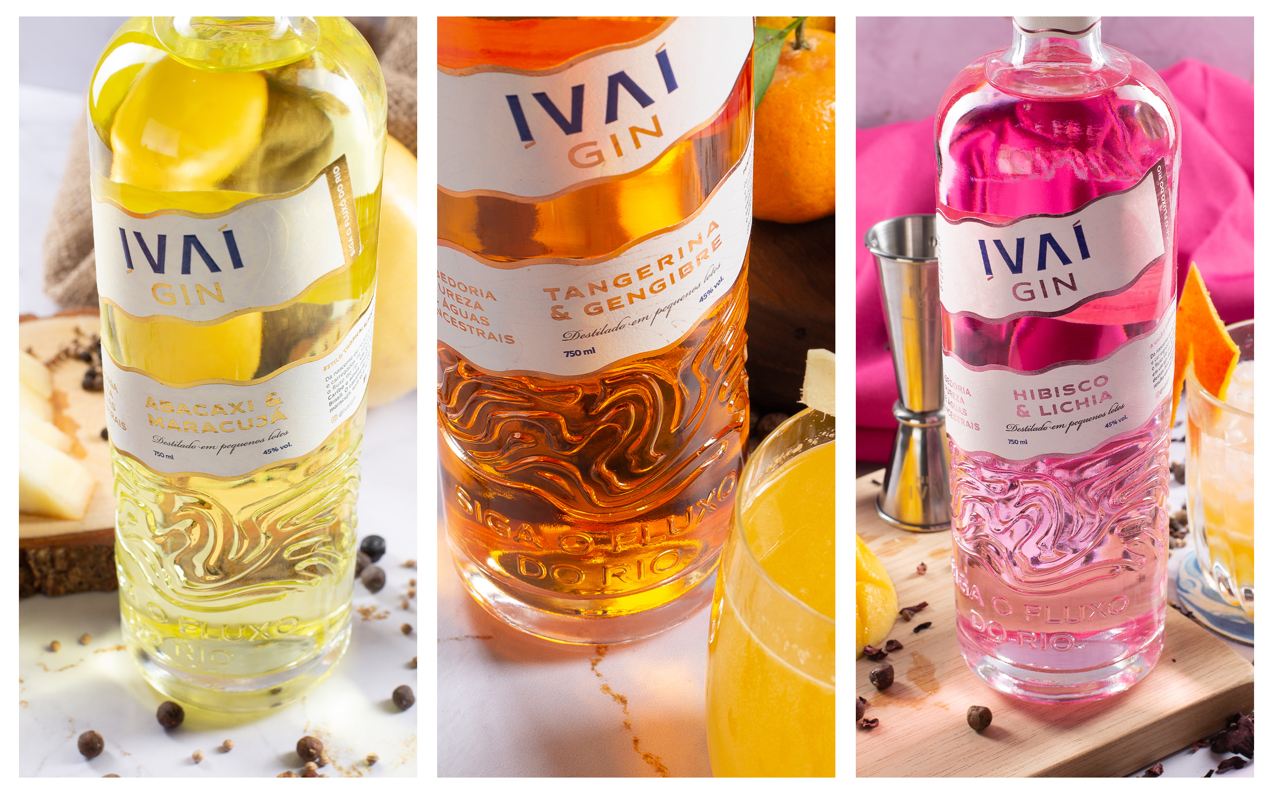 IVAÍ GIN | Linha de Embalagens